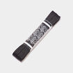 Lacet plat 90 cm Tawata noir mixte