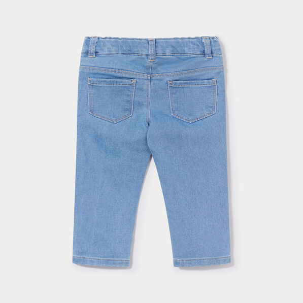 Jeans slim 4 poches taille ajustable denim double stone bébé garçon