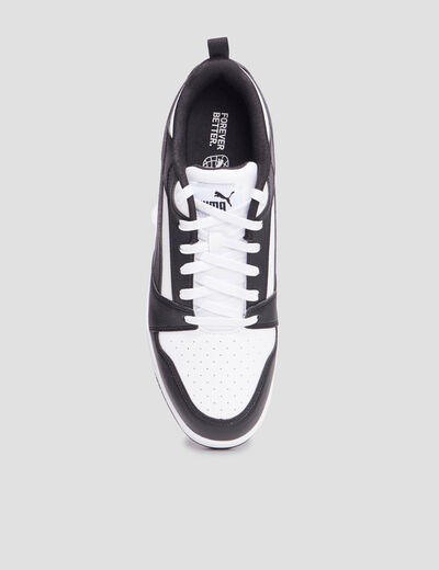 Tennis basses lacets Puma V6 noir homme