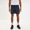 Short droit stretch poches zipp&eacute;es gris fonc&eacute; homme