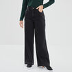 Jeans wide leg Liberto noir femme