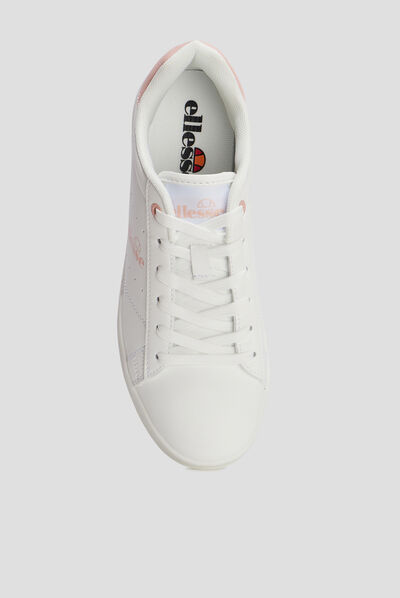 Tennis à lacets Ellesse blanc femme