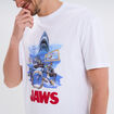 T-shirt coton Les Dents de la mer blanc homme