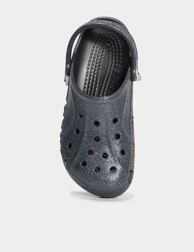 Sabots de plage paillettes multicolore femme