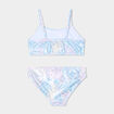 Maillot de bain 2 pièces parme fille