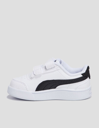 Tennis à scratchs Puma Shuffle multicolore bébé garçon
