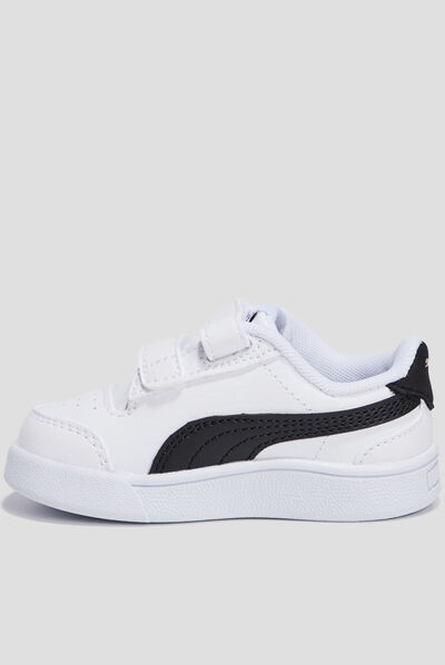 Tennis à scratchs Puma Shuffle multicolore bébé garçon