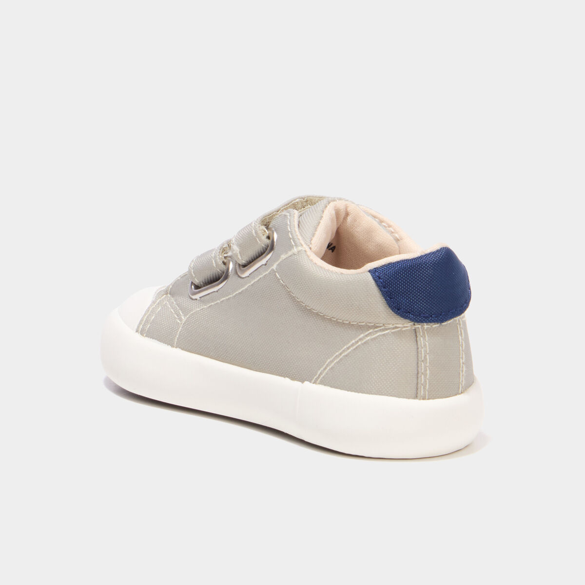 Baskets montantes scratchs bout renforc&eacute; vert olive b&eacute;b&eacute; gar&ccedil;on