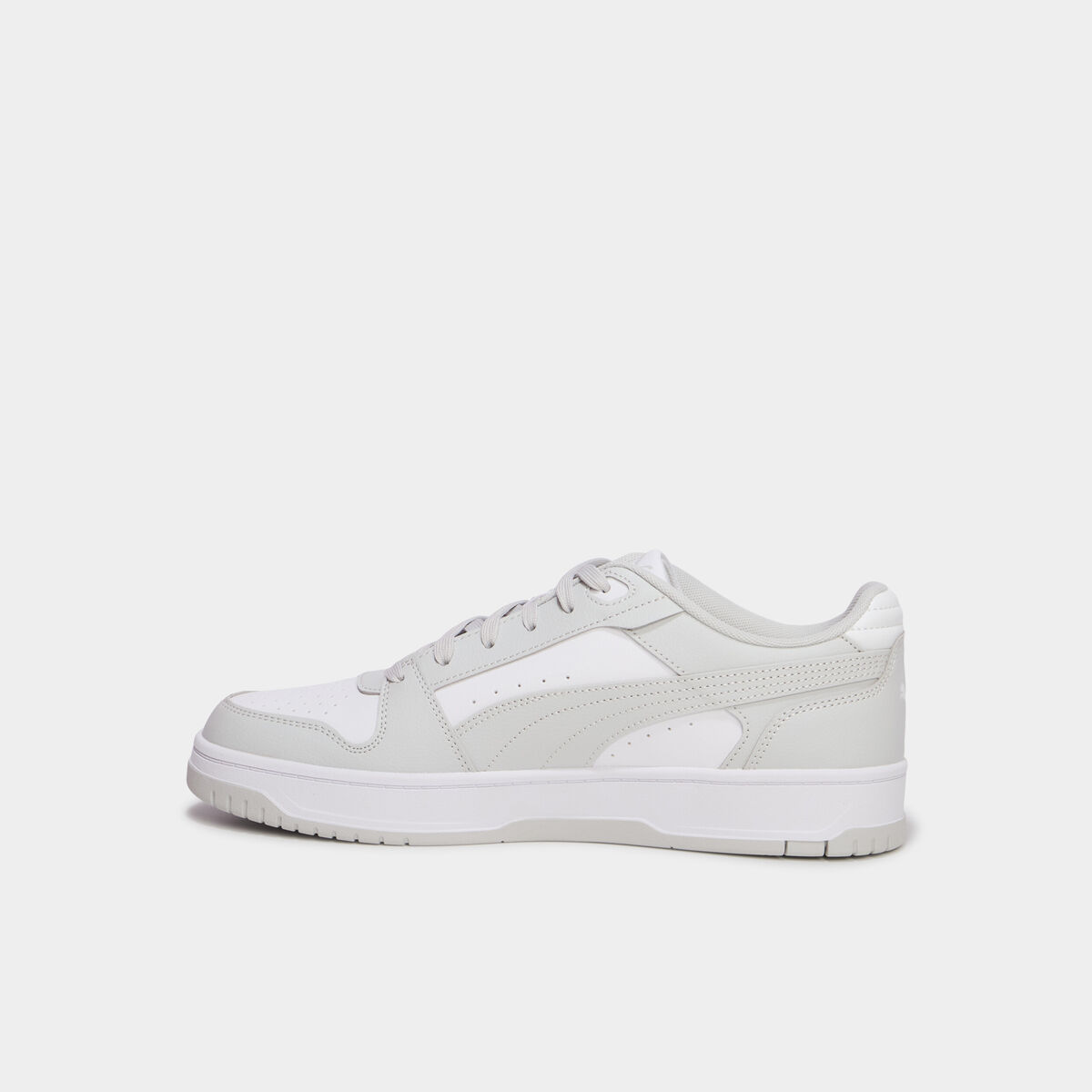 Baskets &agrave; lacets Puma Rebound Slam gris clair homme