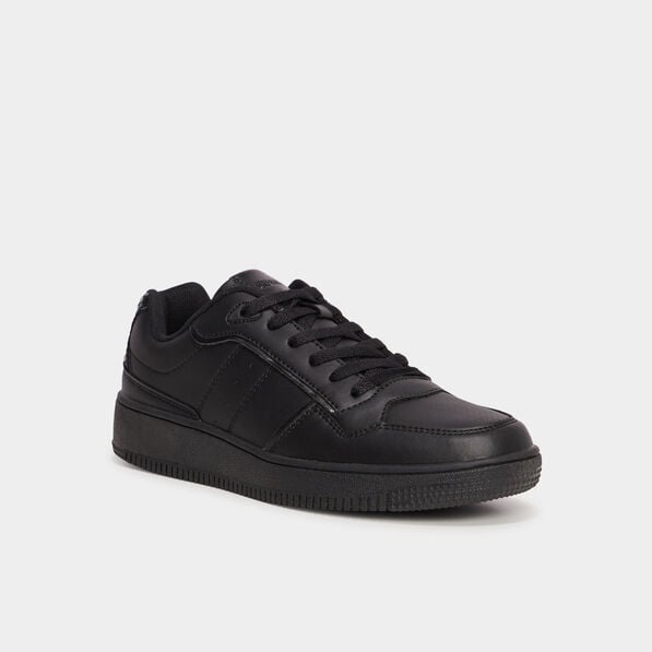tennis basses semelle epaisse creeks noir femme Tennis basses semelle épaisse Creeks noir femme
