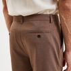 Pantalon chino slim taupe homme