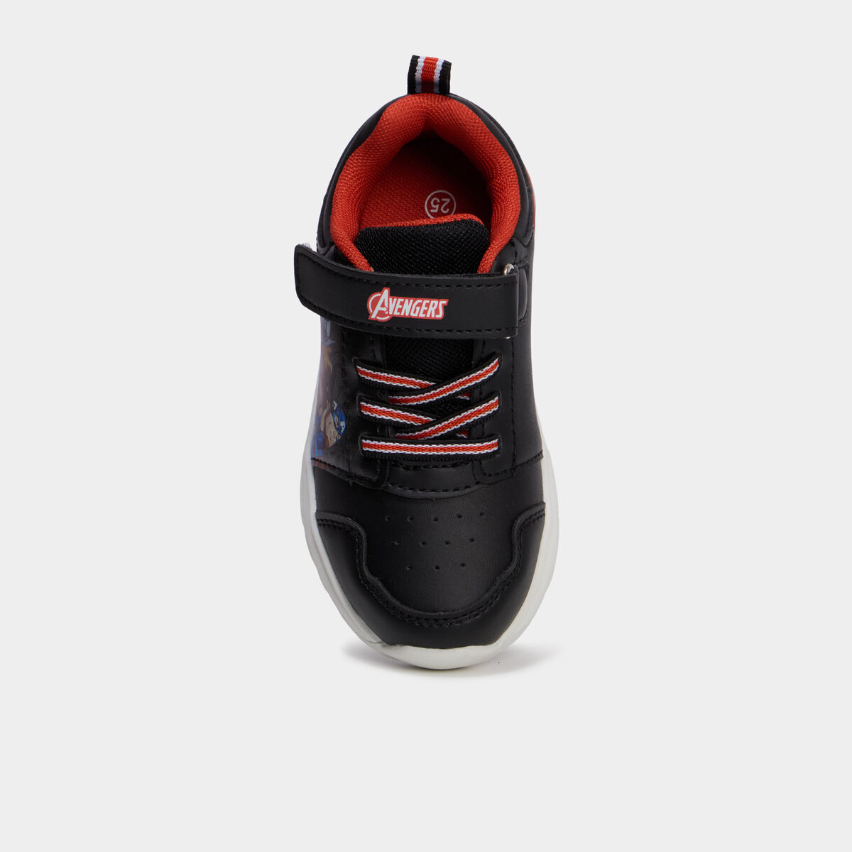Baskets running lumineuses Marvel noir gar&ccedil;on