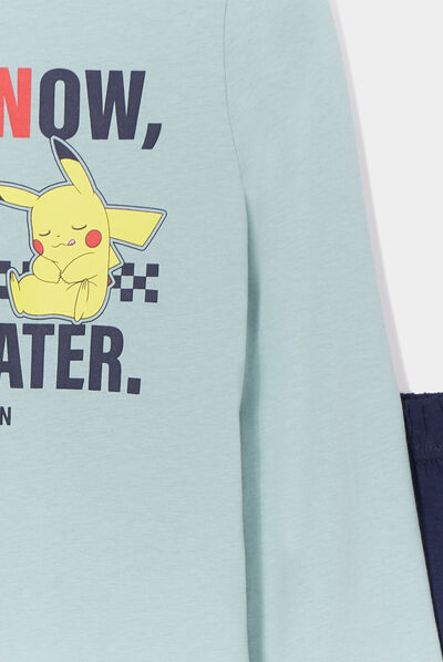 Ensemble pyjama pantalon Pokémon vert garçon