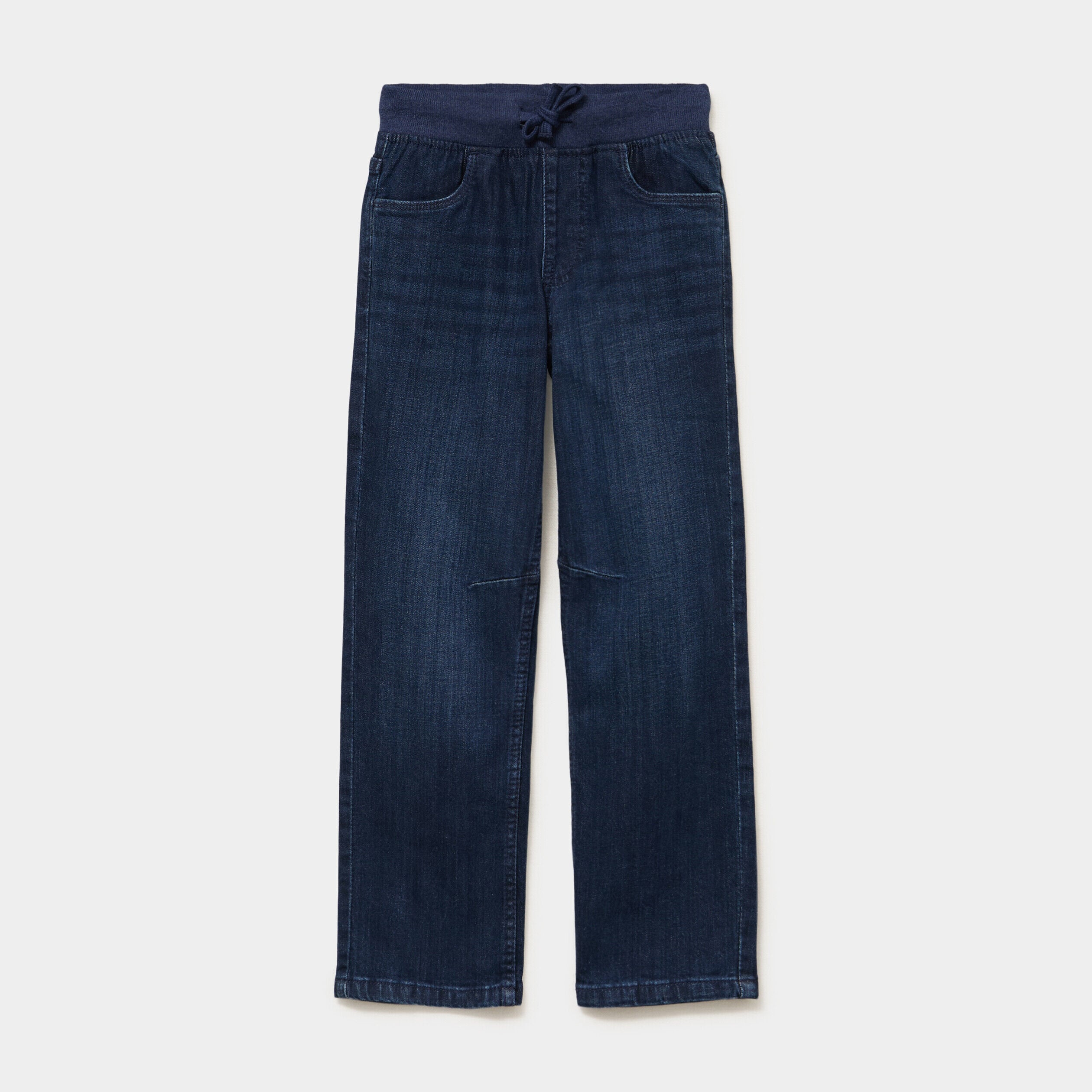 Jeans regular taille élastiquée bleu garçon LH