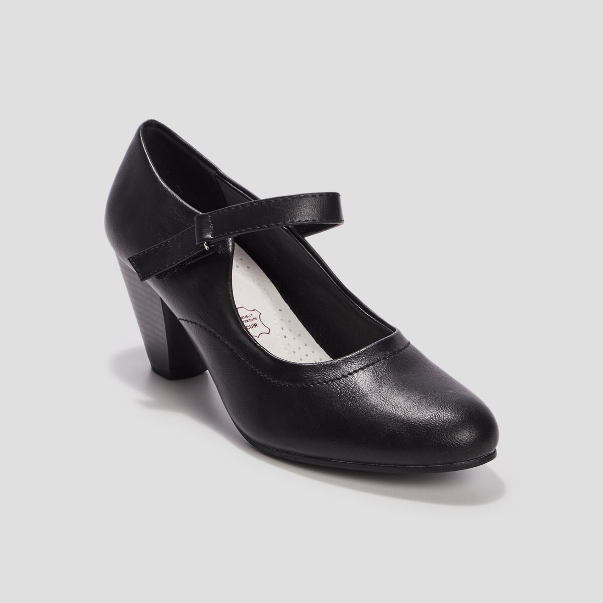 Escarpins babies noir femme