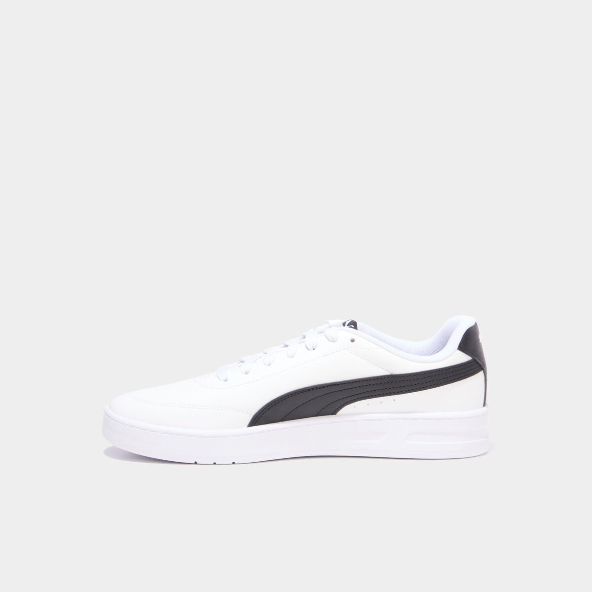 Baskets Puma Court Classic Clean noir homme