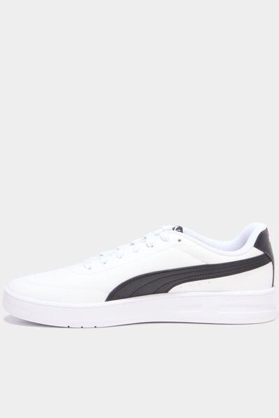 Baskets Puma Court Classic Clean noir homme