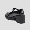 Loafers salomé vernies crantées Liberto noir femme