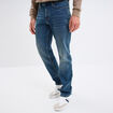 Jean stretch coupe regular denim dirty homme