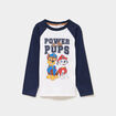 T-shirt manches longues Pat Patrouille blanc garçon