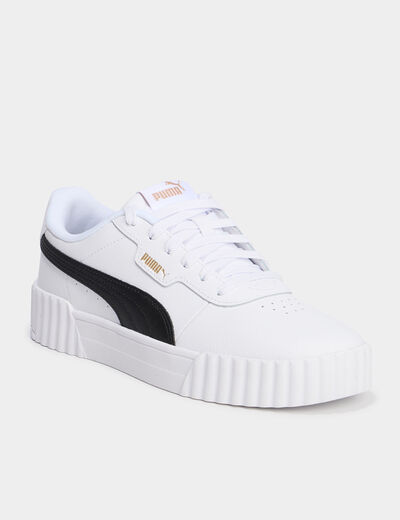 Baskets en cuir Puma Carina 3.0 multicolore femme