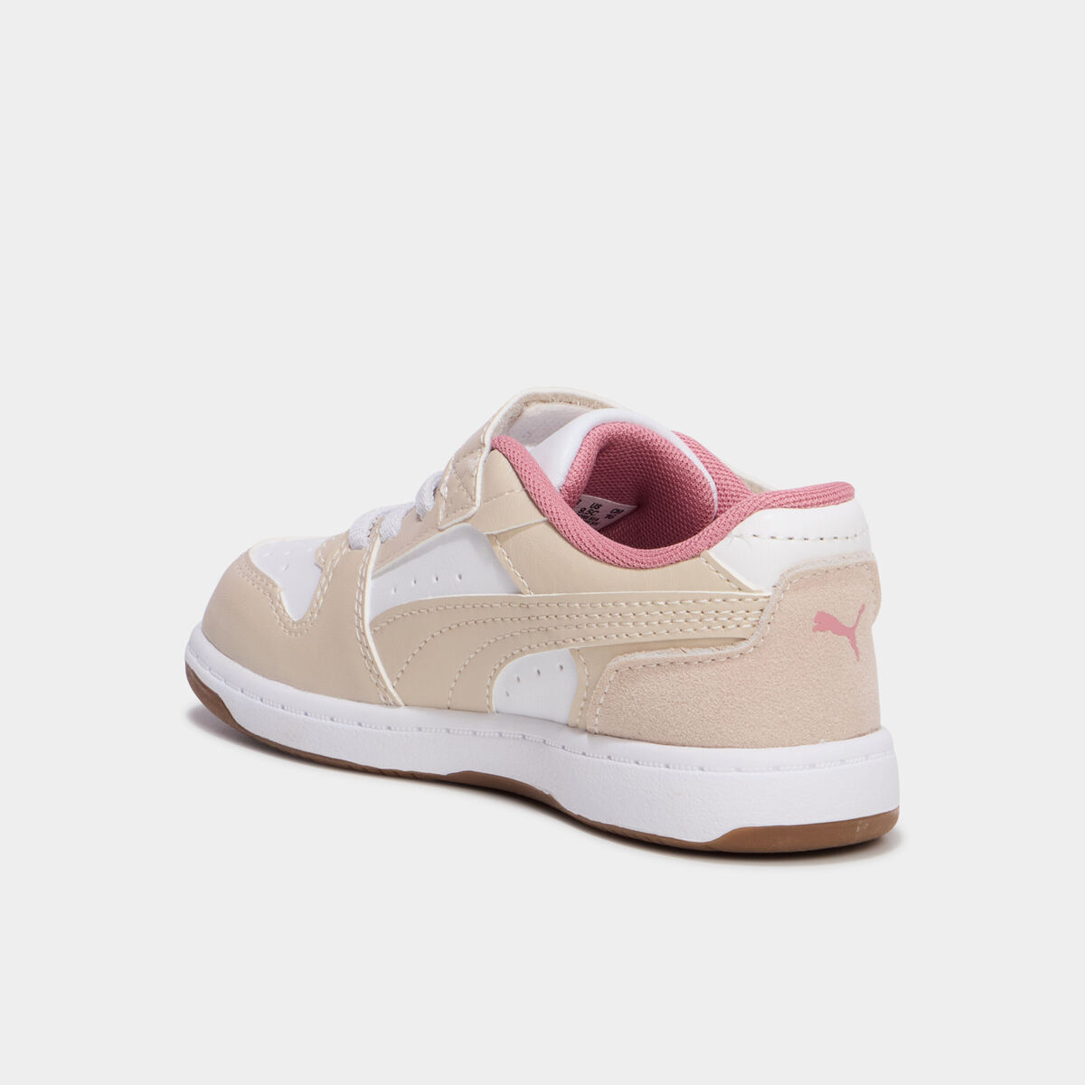 Baskets &agrave; scratchs Puma Rebound Slam sable fille