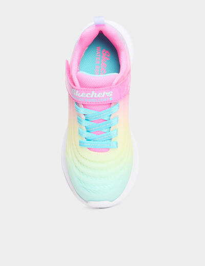 Baskets running waterproof multicolore fille