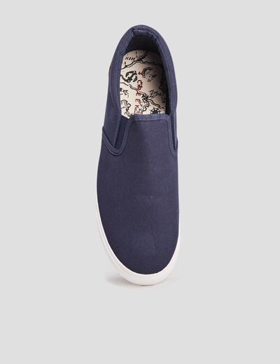 Tennis en toile Creeks bleu marine homme