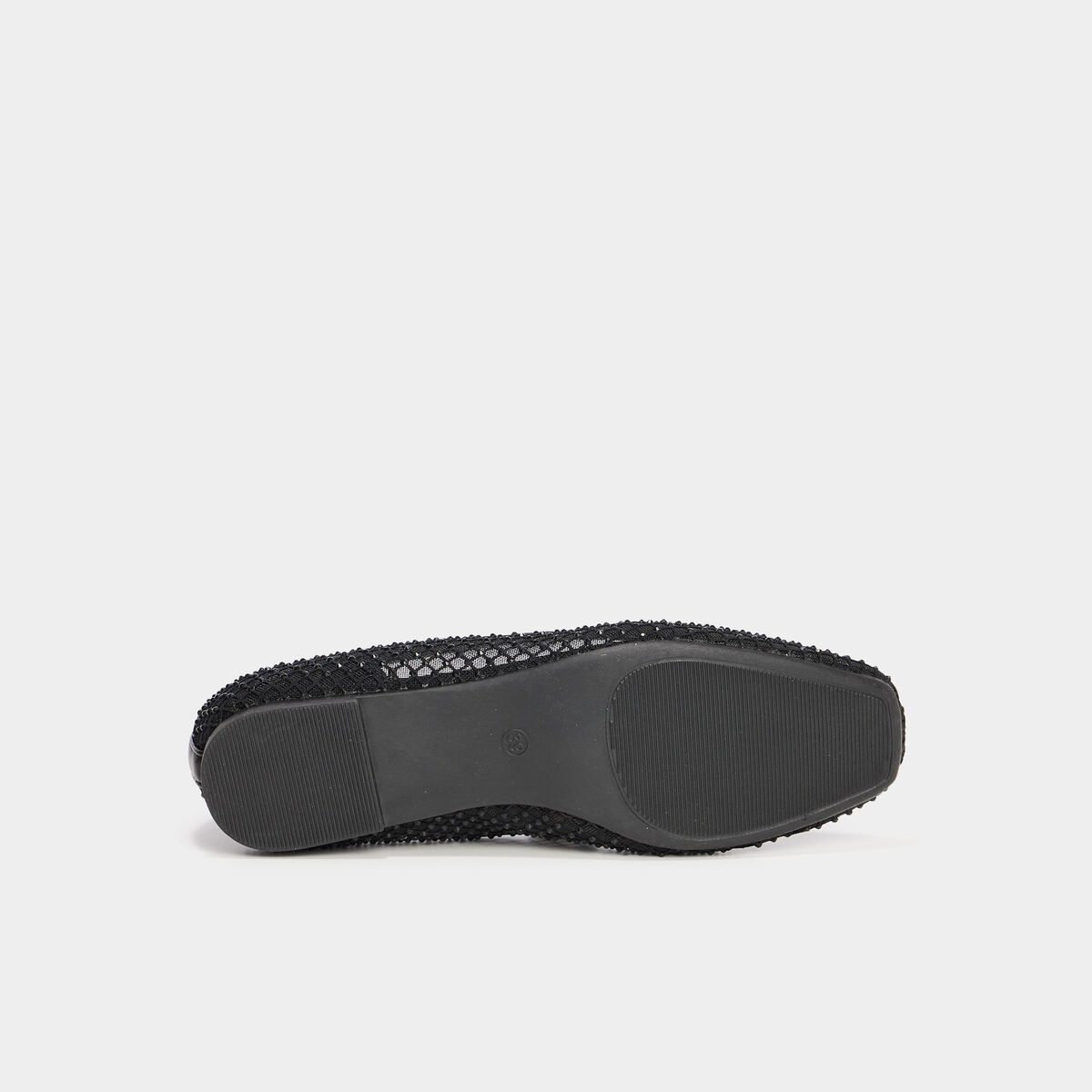 Ballerines strass noir femme