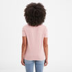 T-shirt oversize col rond coton Creeks rose clair femme