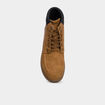 Bottines avec lacets marron clair homme
