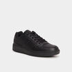Baskets avec semelle &eacute;paisse noir femme