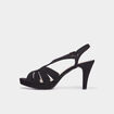 Sandales à talons aiguilles Mosquitos noir femme