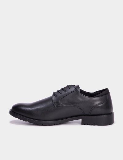Derbies à lacets noir homme