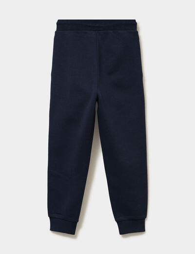 Pantalon de jogging coupe regular bleu marine gar&ccedil;on