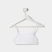 Lot 2 brassières avec boutons blanc fille
