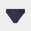 Culotte empiècements dentelle bleu marine femme grande taille