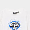 T-shirt col rond coton Brawl Stars blanc gar&ccedil;on