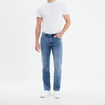 Jean stretch coupe regular denim double stone homme