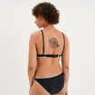 Haut de maillot de bain triangle noir femme