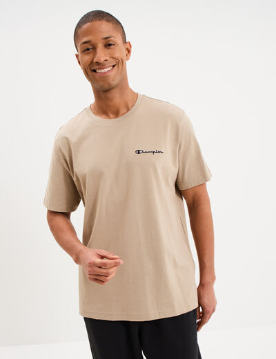 T-shirt manches courtes coton Champion sable homme