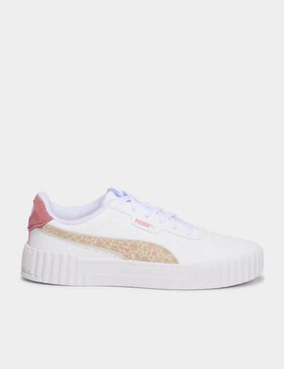 Baskets &agrave; lacets Puma Carina 3 sable fille