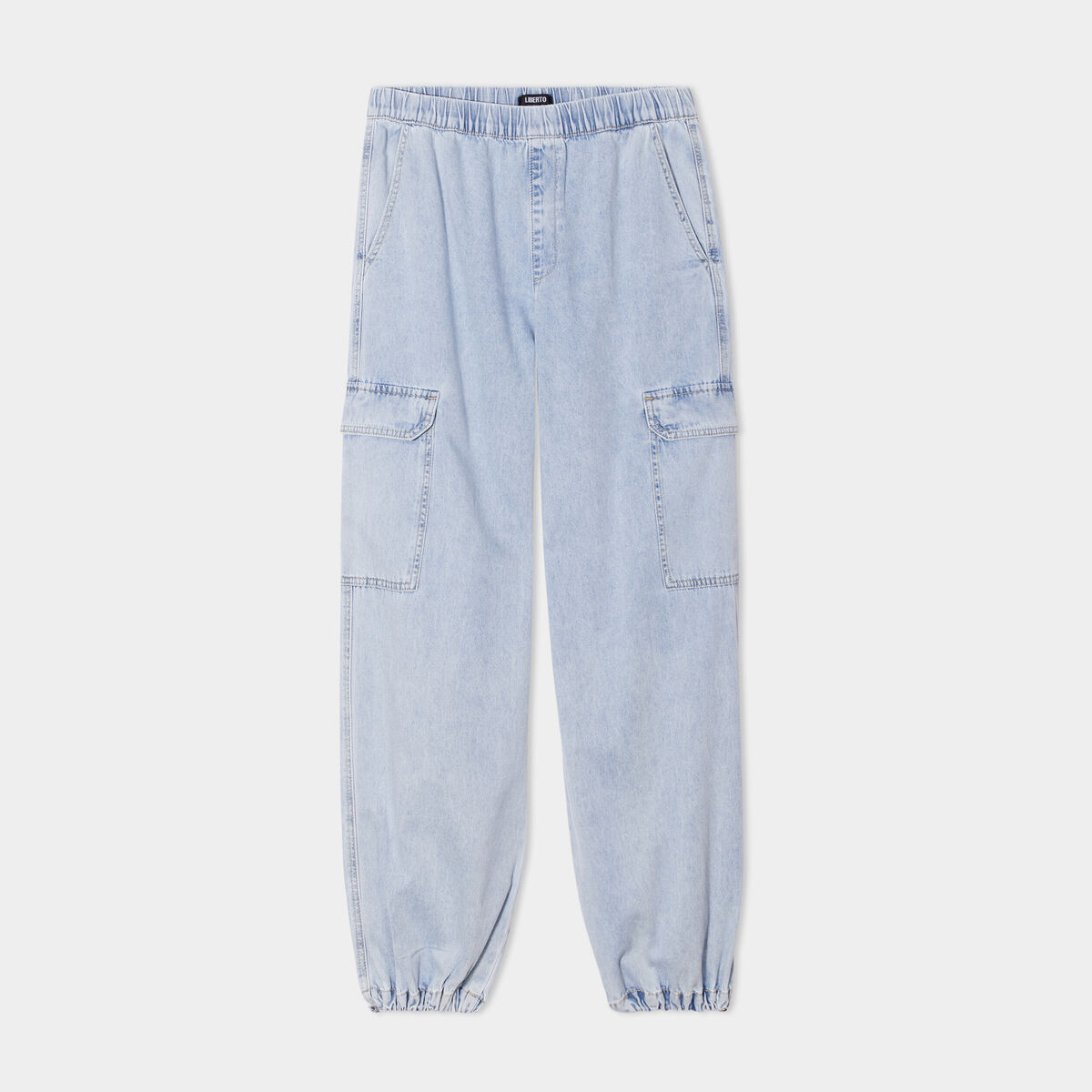Jeans battle taille élastiquée Liberto denim triple stone femme