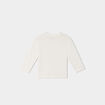 Lot 3 t-shirts manches longues coton blanc bébé garçon