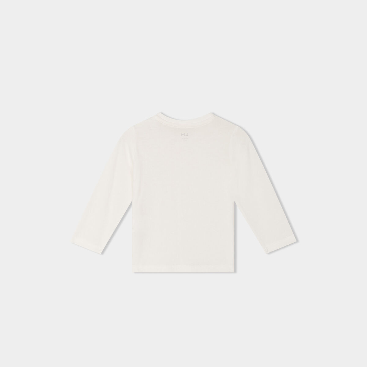 Lot 3 t-shirts manches longues coton blanc bébé garçon