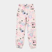 Pantalon de jogging molleton beige fille