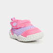 Chaussures de plage à scratchs rose bébé fille