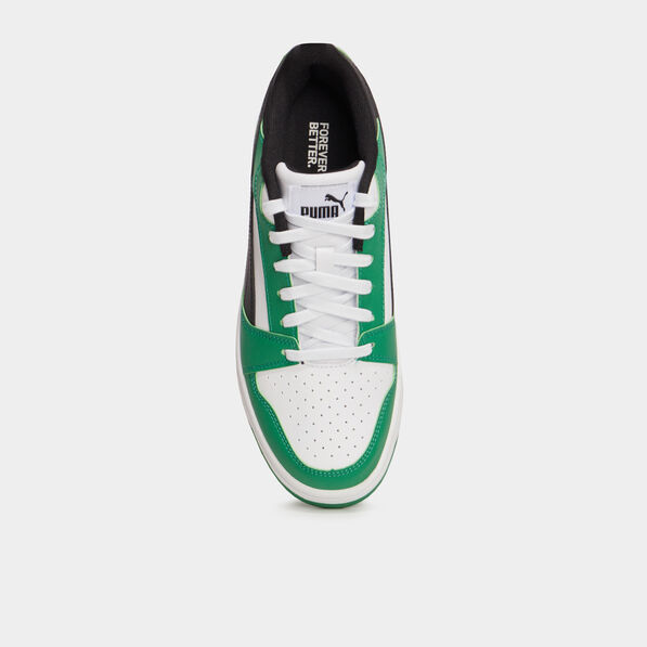 Tennis basses à lacets Puma V6 vert garçon