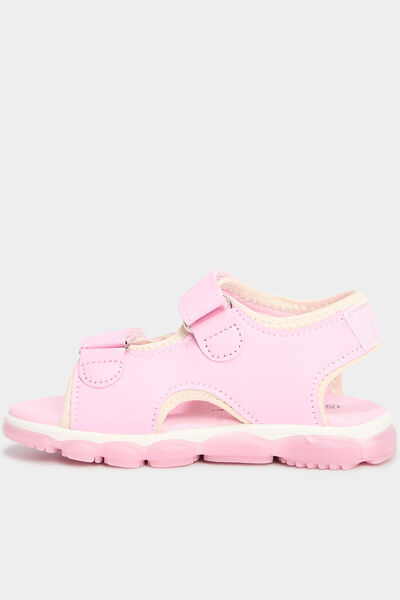 Sandales semelles lumineuses Pok&eacute;mon rose fille