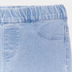Jegging flare taille élastiquée denim triple stone fille